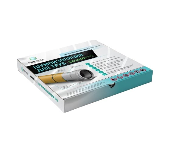 Шумоизоляция для труб SoundPIPE MAXFORTE 1000045