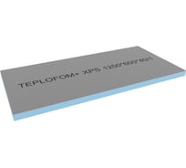 Теплоизоляционная панель Teplofom+ 1250x600x40 мм, односторонний слой, упаковка 4 шт. 4/40/1