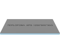 Теплоизоляционная панель Teplofom+ 1250x600x30 мм, двухсторонний слой, упаковка 4 шт. 4/30/2