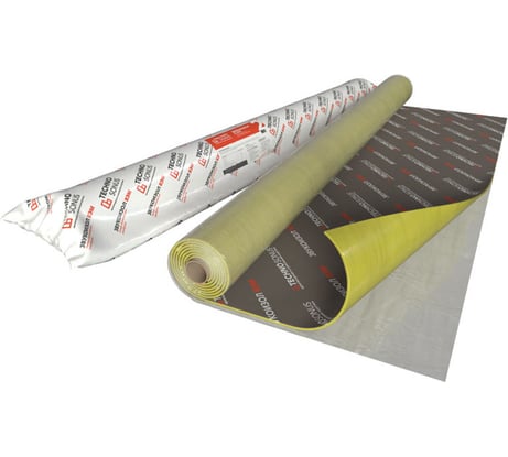 Мембрана звукоизоляционная самоклеящаяся ВЭМ 2 (2.5x1.2 м; 2 мм; 3 кв.м) ТехноСонус 1300200018
