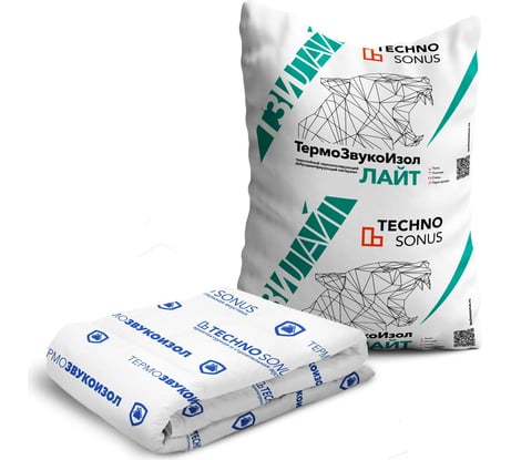 Мат для звукоизоляции ТермоЗвукоИзол Лайт (10х1.5 м; 10 мм; 15 кв.м) ТехноСонус 1300100007