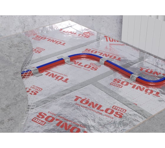 Звукоизоляция пола TONLOS Terra Felt Pro 4640107333067