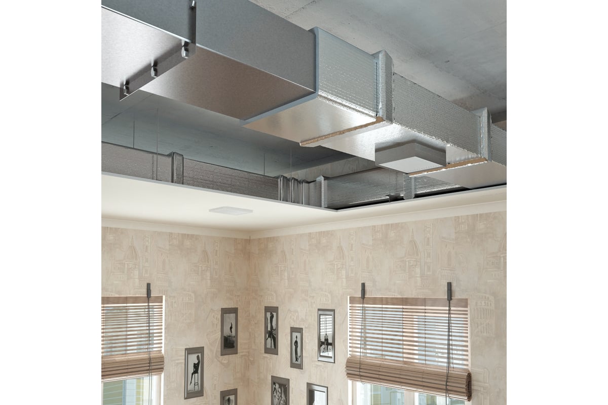 Шумоизоляция для вентиляции Тепофол самоклеящийся рулон, 3 мм (30 м2 ...