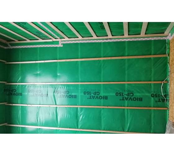 Пароизоляция BIOVAT GP-150, 184 г/м2, 3.2x47 м, 150 м2 200 мкм BV006