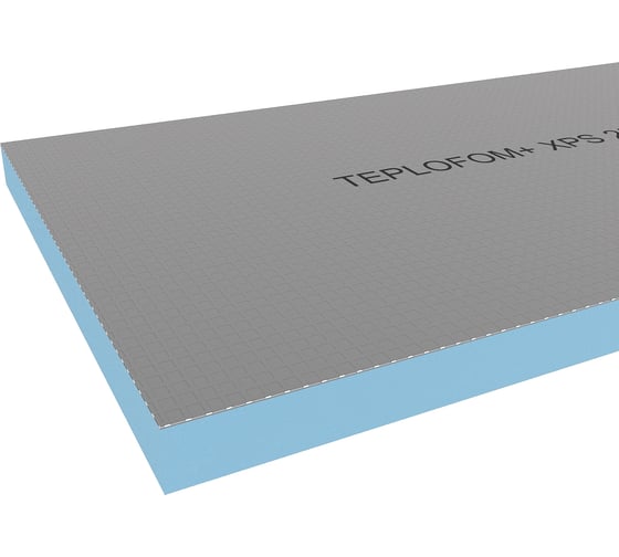 Теплоизоляционная панель Teplofom+ 2500x600x50мм 50XPS-01
