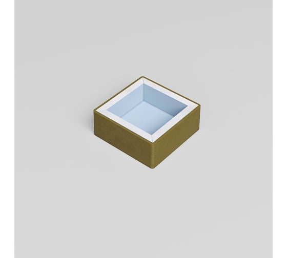 Звукоизоляционный подрозетник Soundguard 1-секционный, M-BOX 1, 120x120x45 мм 415042