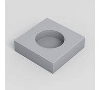 Звукоизоляционный подрозетник Soundguard 1-секционный, S-BOX 1, 115x115x38 мм 415029