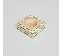 Звукоизоляционный подрозетник Soundguard 1-секционный, P-BOX 1, 130x130x48 мм 415036