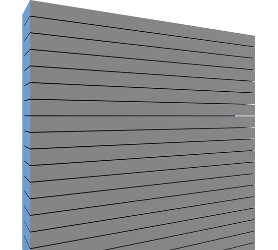 Теплоизоляционная панель Teplofom+ 100XPS-02 двухсторонний слой 1250x600x100мм поперечный пропил 100 XPS-02пропил 1