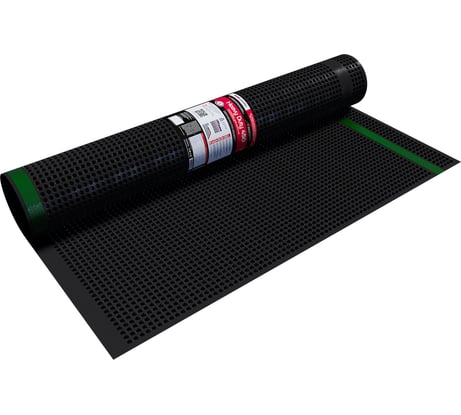 Профилированная мембрана с клеевыми полосами Gruntflex Heavy Duty 450 г/кв. м, 2х20 м, 40 кв. м GRUHD45.2.40