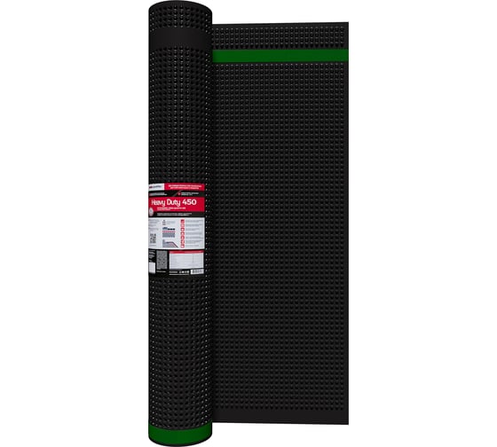 Профилированная мембрана с клеевыми полосами Gruntflex Heavy Duty 450 г/кв. м, 2х20 м, 40 кв. м GRUHD45.2.40