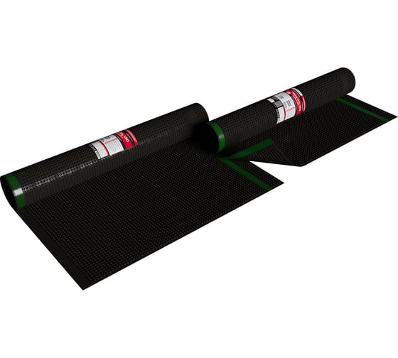 Профилированная мембрана с клеевыми полосами Gruntflex Heavy Duty 450 г/кв. м, 2х20 м, 40 кв. м GRUHD45.2.40