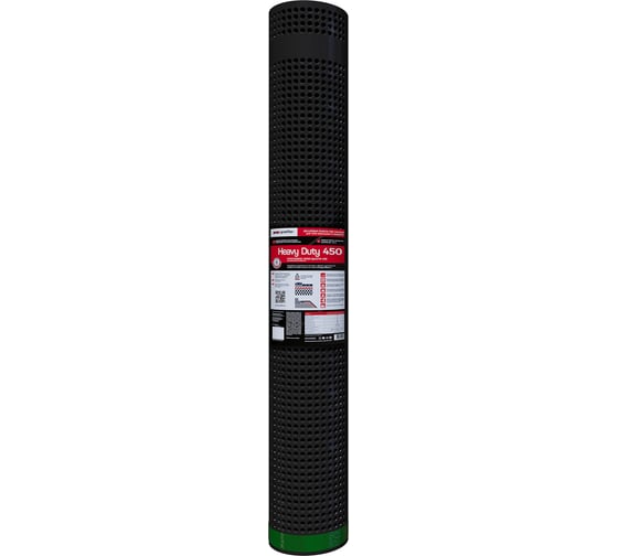 Профилированная мембрана с клеевыми полосами Gruntflex Heavy Duty 450 г/кв. м, 2х20 м, 40 кв. м GRUHD45.2.40
