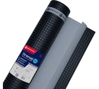 Профилированная мембрана с геотекстилем Gruntflex Drenaj 2х20 м, 40 кв.м GRUDR.2.40