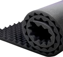 Акустический поролон SGM волна 15 мм, 1 лист, 200x100 см, звукоизоляция и шумоизоляция для стен, SGM.GAMMA.15.L.1