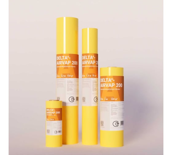 Закладная деталь для каркасных конструкций Delta AIRVAP 200 (0,45x60м) 2209944