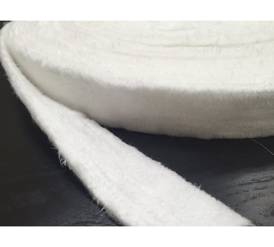Огнестойкая кремнеземная изолиция для печи лента ЭКОВУЛ (EKOWOOL) вес 2кг 10081 1