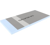 Теплоизоляционная панель Teplofom XPS 600x600x20мм, односторонний слой, упаковка- 2шт 2/ 20/ 600 2/20/600