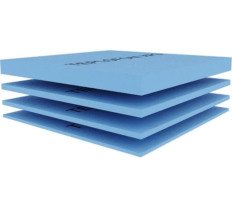 Утеплитель Teplofom XPS без армирующей сетки, 10мм, 600x600, в упаковке 10 шт Ут10