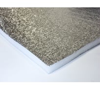 Теплоизоляционный ЕвроБлок ПОЛИИЗОЛ, 20 мм, Фольга, 600*1000, 01542