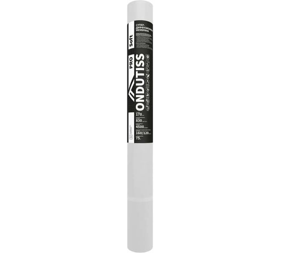 Мембрана строительная супердиффузионная однослойная ОНДУТИС ONDUTISS PRO Soft (75м2) / ПРО Софт 30279_RUS1