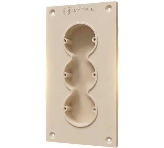 Звукоизоляционный подрозетник АКТЕРМ МаксФорте SoundBOX 3S 606061126