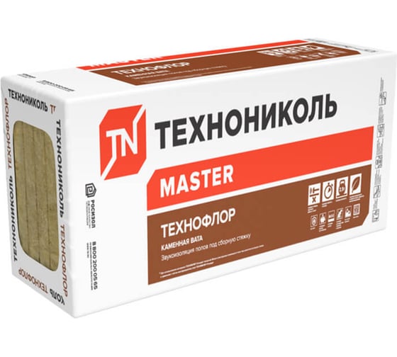 Технофлор Стандарт (8 шт; 1200х600х30 мм) ТЕХНОНИКОЛЬ тов-164091