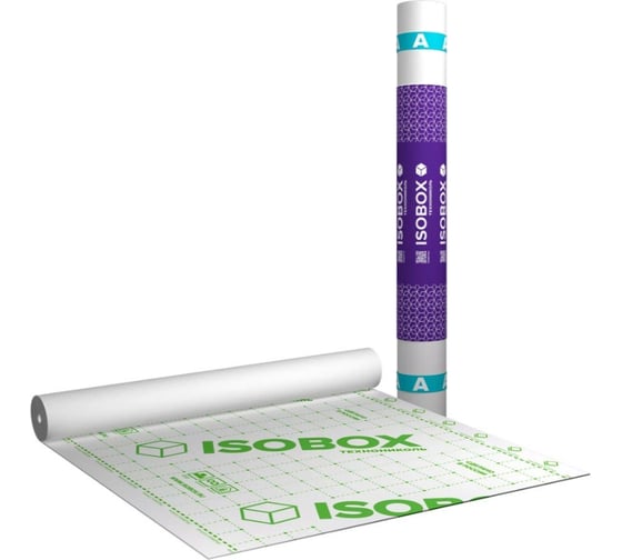Ветро-влагозащитная пленка Технониколь ISOBOX A 70м2 new 40 шт/пал 4507571889714
