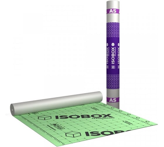 Мембрана диффузионная Технониколь ISOBOX AS 75м2 new 36 шт/пал 4502795324027
