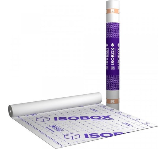 Пароизоляционная пленка Технониколь ISOBOX В 35 35м2 new 153 шт/пал 4509998889421
