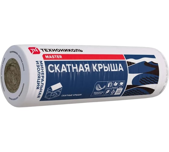 Утеплитель Технониколь Скатная крыша ТН 35 (1) 3000х1200х200 (3,6м2,0,72м3) 18шт/пал 4508309033126