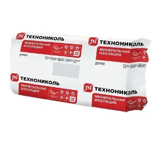 Плита минераловатная Технониколь ТН Фасад ПРОФ 33 (20) 1200х600х50 (14,4м2,0,72м3) 12 шт/пал 4502044588224