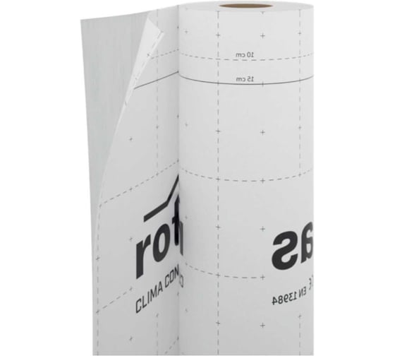 Пароизоляционная пленка c переменной диффузией Rothoblaas CLIMA CONTROL NET 145 145гр/м2 SD=0,15/5 1.5х50м Чехия 120645