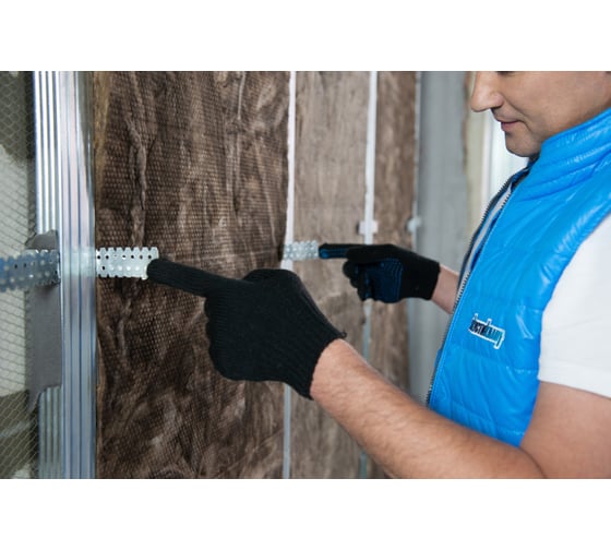 Звукоизоляция Knauf Insulation АкустиКНАУФ (100x610x1230 мм; 6 кв. м; 8 плит в упаковке) 639988