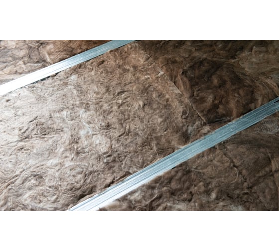 Звукоизоляция Knauf Insulation АкустиКНАУФ (100x610x1230 мм; 6 кв. м; 8 плит в упаковке) 639988