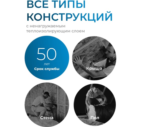 Утеплитель Knauf Insulation KNAUF NORD (100x600x1250 мм; 4,5 кв. м; 6 плит в упаковке) 728447