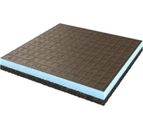 Звукоизоляционная панель Ruspanel RPG Антистук 1250x600x10 мм RPG5AN10#1/1250