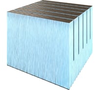 Теплоизоляционная панель Ruspanel XPS RPG Real поперечный пропил, 2500x600x100 мм, армированная RPG3RL100#2/2500/TR