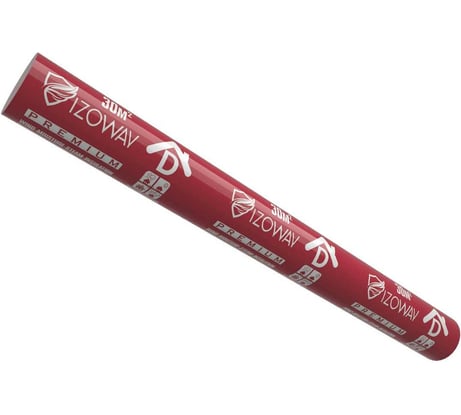 Мембрана гидро-пароизоляционная повышенной прочности Izoway Premium D 30 м2 18880