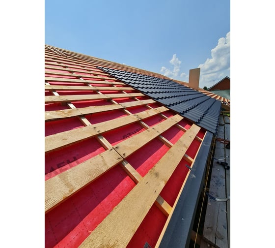 Диффузионная трехслойная мембрана Атмен Standart 120 (1,6x43,75 м; 70 кв.м.) S120Дтм