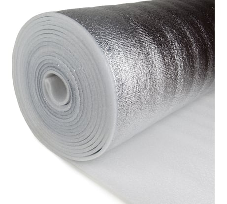 Вспененный полиэтилен (подложка) с лавсаном НПС Развитие НПЭ-ЛП 10 мм, 18 кв. м 4620018381838