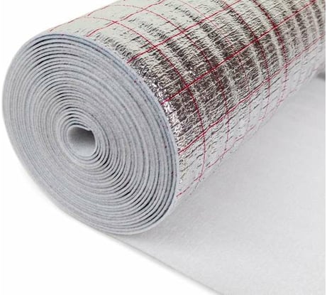 Теплоотражающая подложка для теплого пола НПС Развитие ВПЭ 3 мм, S=30 кв. м 4620018381876