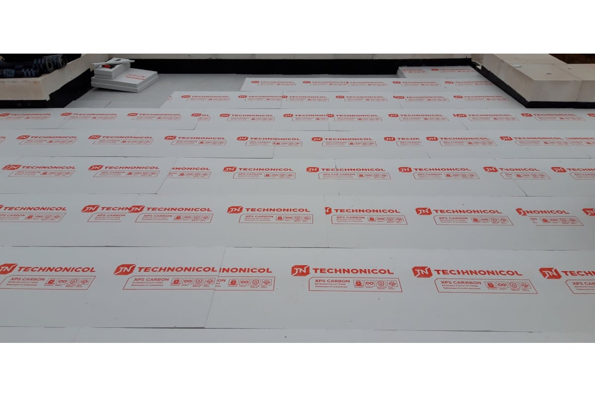 Экструдированный пенополистирол Технониколь XPS CARBON ECO 1180x580x30 ...