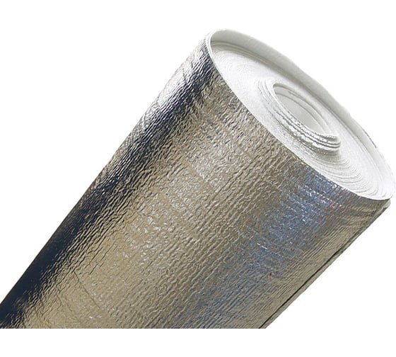 Отражающая теплоизоляция для теплого пола Алюфом PE 10 мм, 1x30 м 16306
