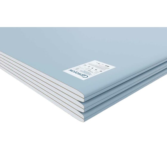 Звукоизоляционный влагостойкий гипсокартон Soundguard gipsofon плук 2000x1200x12,5 мм 141302