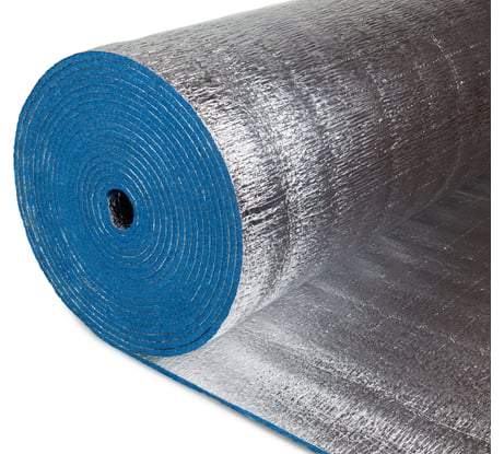 Теплоизоляция отражающая с фольгой нпэ-лф НПС Развитие тип в 5 мм 1,2x10 м 12 м2 4620018382088
