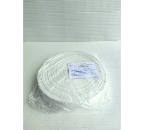 Кремнеземная лента ЭКОВУЛ (EKOWOOL) КЛ-11-3,5 100 метров, ширина 35 мм, толщина 0.28 мм 10035