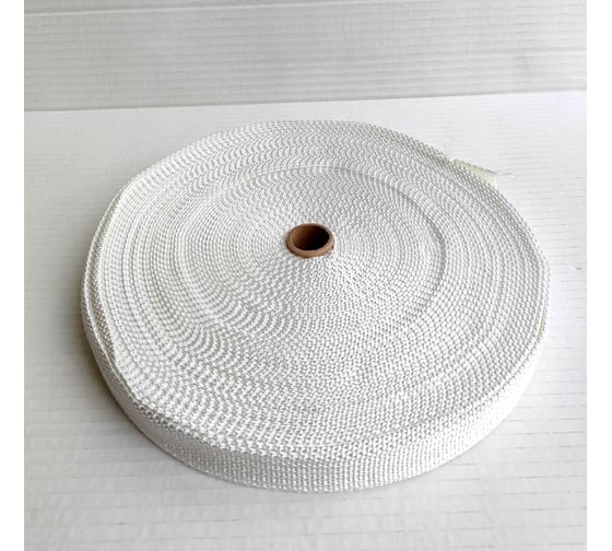 Кремнеземная лента ЭКОВУЛ (EKOWOOL) МКЛ-2,0(25), 25 метров, ширина 25 мм, толщина 2 мм 10028