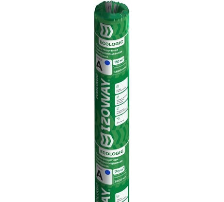Ветрозащитная паропроницаемая мембрана Izoway A ECO 70 кв. м 17047