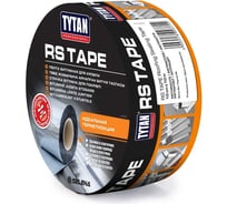 Битумная уплотнительная лента для кровли TYTAN PROFESSIONAL антрацит 10 см, 10 м 15411